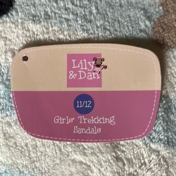 Lilly&Dan Girls Trekking Sandals size 11/12 & 7/8 - Picture 9 of 9